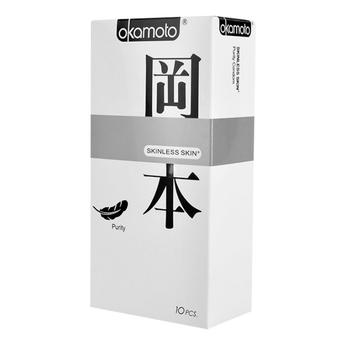 Bao Cao Su Okamoto Skinless Skin Purity (Hộp 10 Gói)